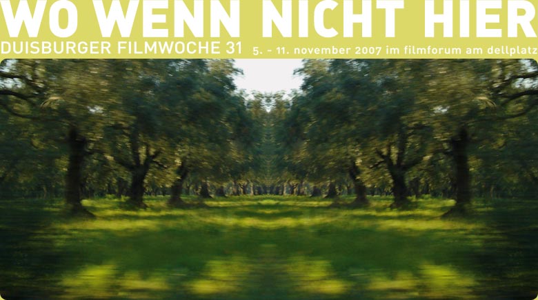 WO WENN NICHT HIER - Duisburger Filmwoche 31 - 5.-11. November im Filmforum am Dellplatz